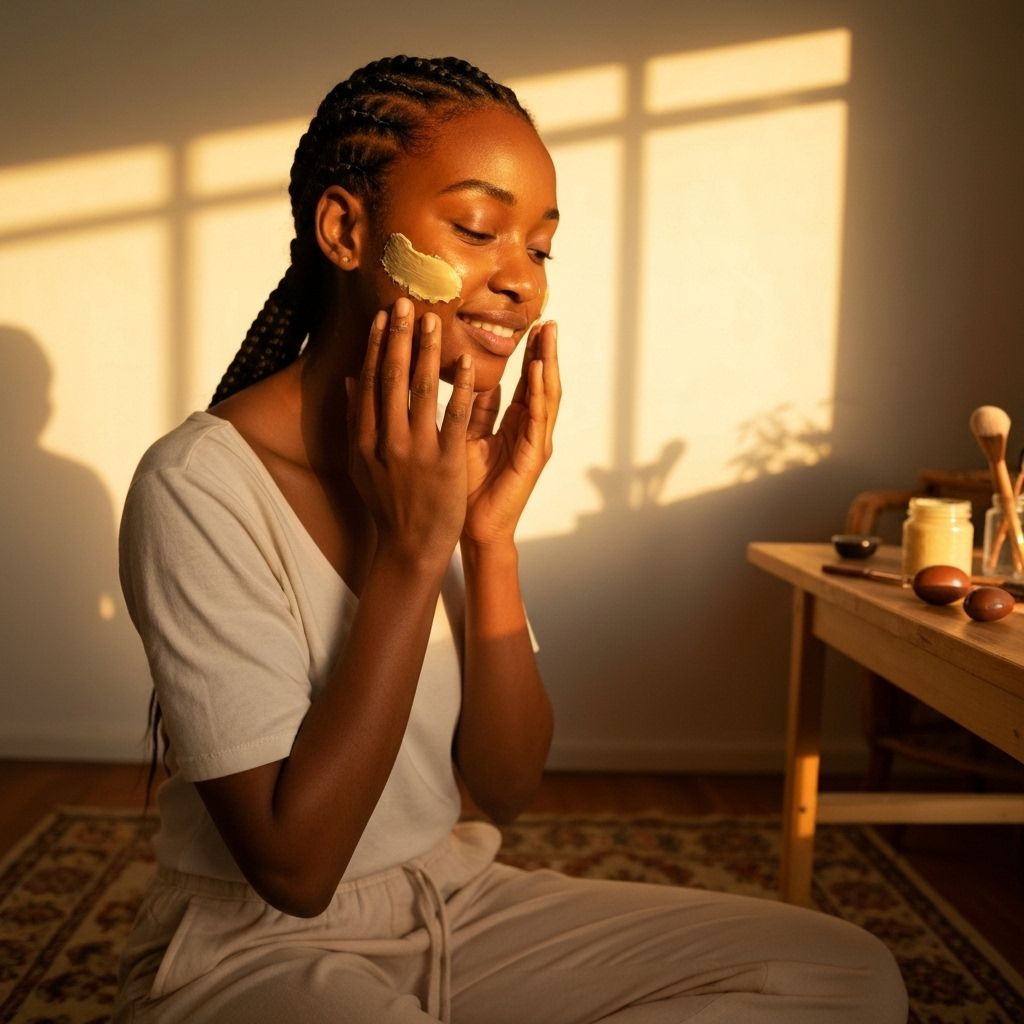 Premium shea butter application